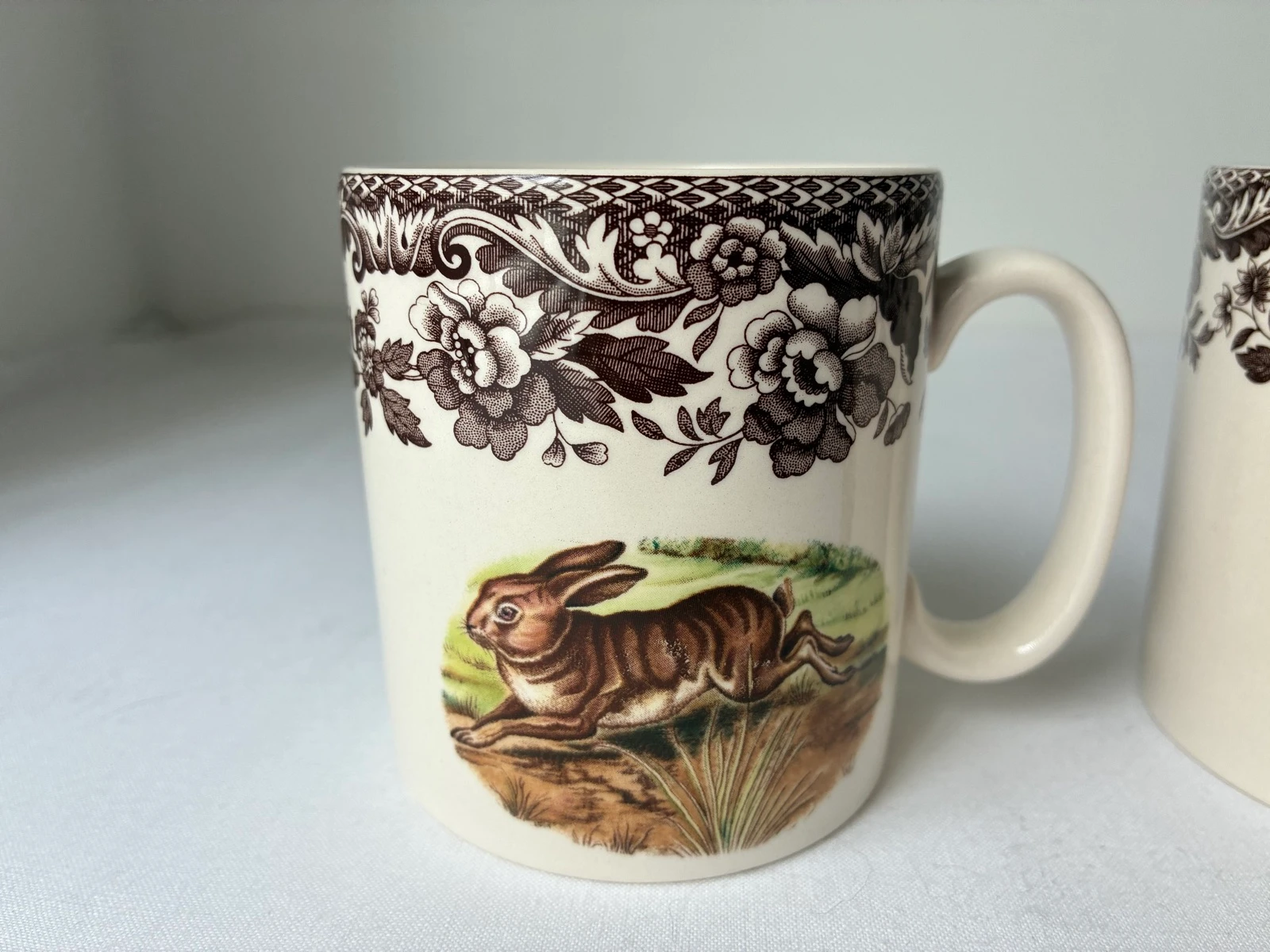 Set of 3 Spode Woodland Rabbit Mugs – photo 8